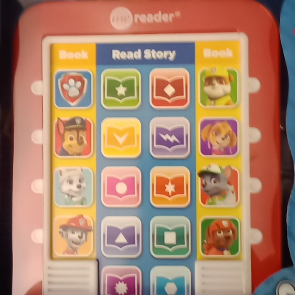 PAW PATROL 8 BOOKS LIBRARY W/ ELECTRONIC READER NEW IN BOX! - Picture 3 of 4